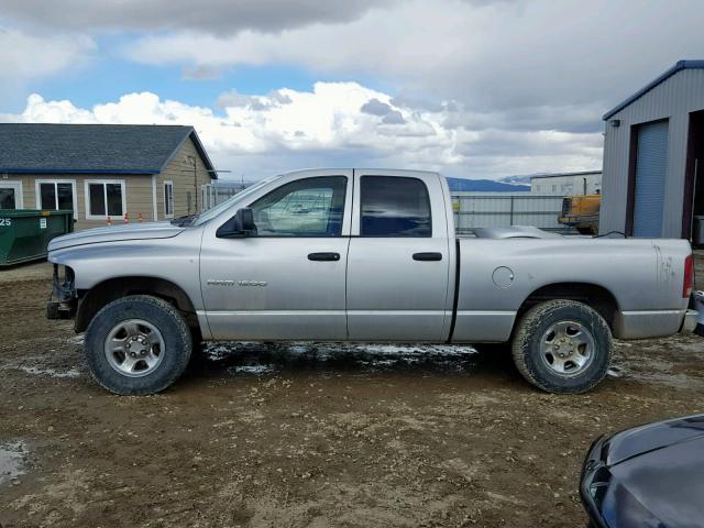 1D7HU18N45J596752 - 2005 DODGE RAM 1500 S SILVER photo 9