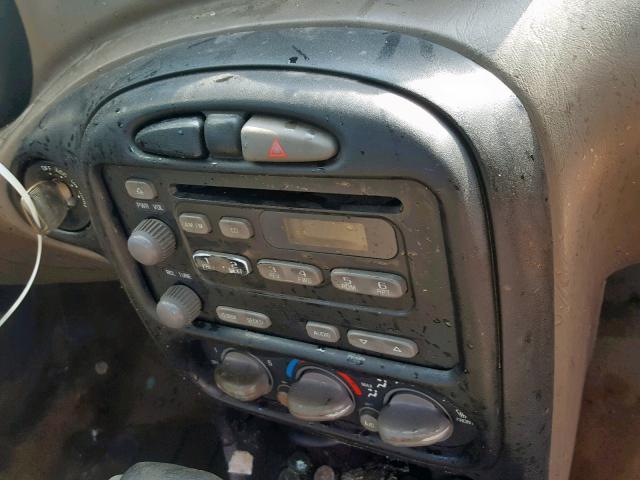 1G2NE52EX5M220814 - 2005 PONTIAC GRAND AM S GOLD photo 9