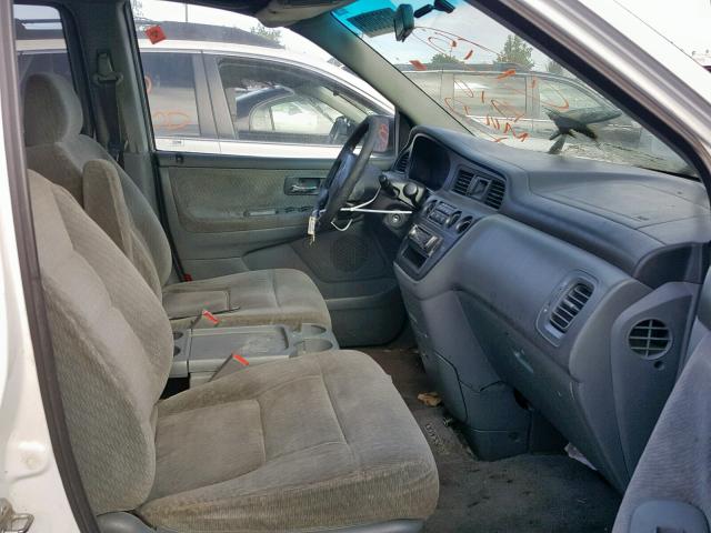 5FNRL18573B025312 - 2003 HONDA ODYSSEY LX WHITE photo 5