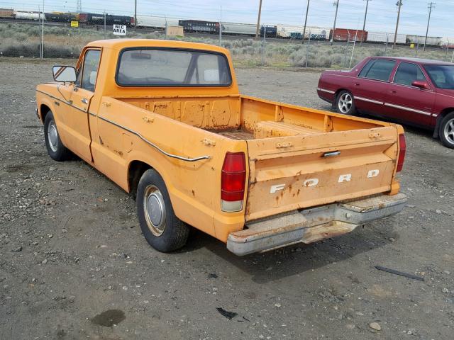 SGTATG64296 - 1978 FORD COURIER ORANGE photo 3