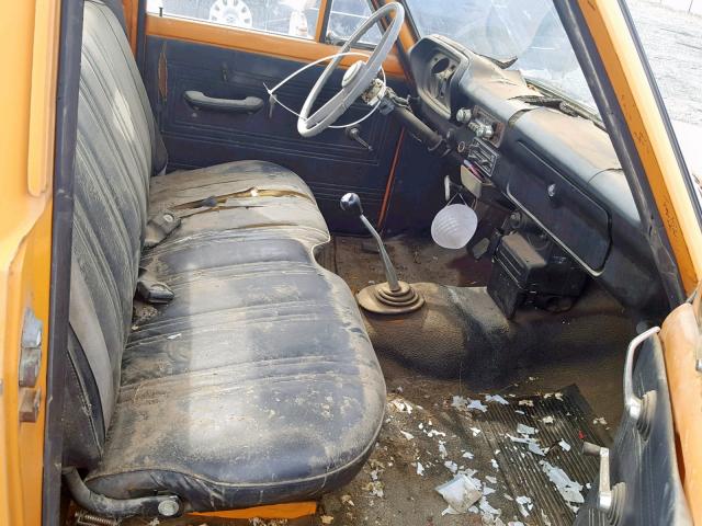 SGTATG64296 - 1978 FORD COURIER ORANGE photo 5