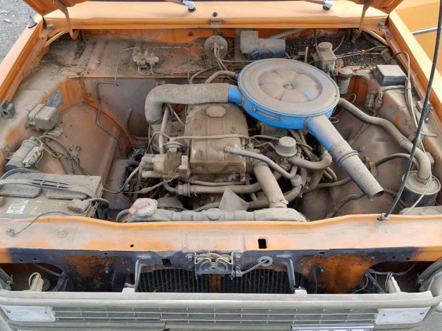 SGTATG64296 - 1978 FORD COURIER ORANGE photo 7