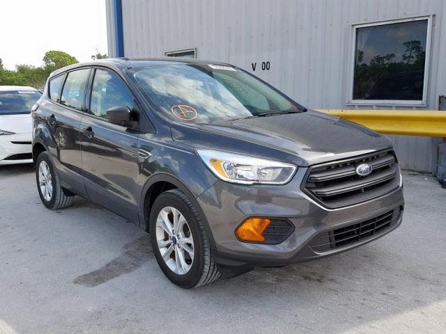 1FMCU0F79HUB36990 - 2017 FORD ESCAPE S GRAY photo 1