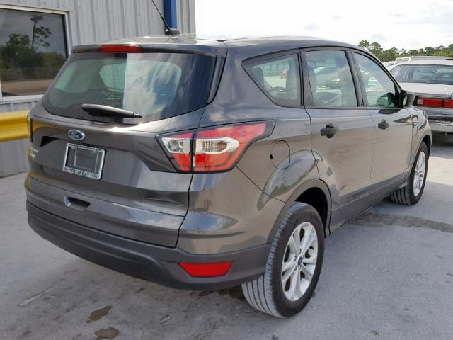 1FMCU0F79HUB36990 - 2017 FORD ESCAPE S GRAY photo 4