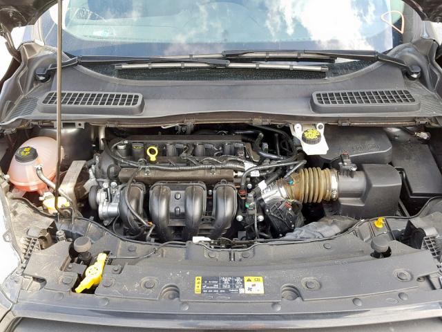 1FMCU0F79HUB36990 - 2017 FORD ESCAPE S GRAY photo 7