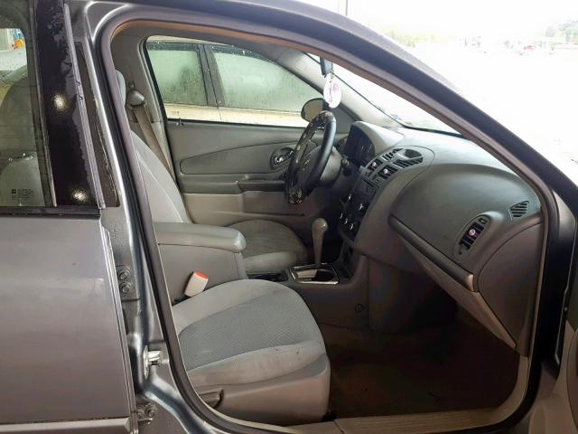 1G1ZS51F56F251256 - 2006 CHEVROLET MALIBU LS TURQUOISE photo 5