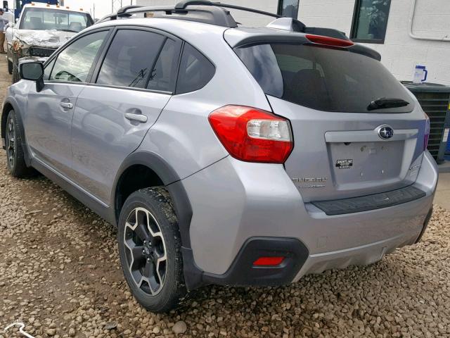 JF2GPADC6G8265054 - 2016 SUBARU CROSSTREK SILVER photo 3