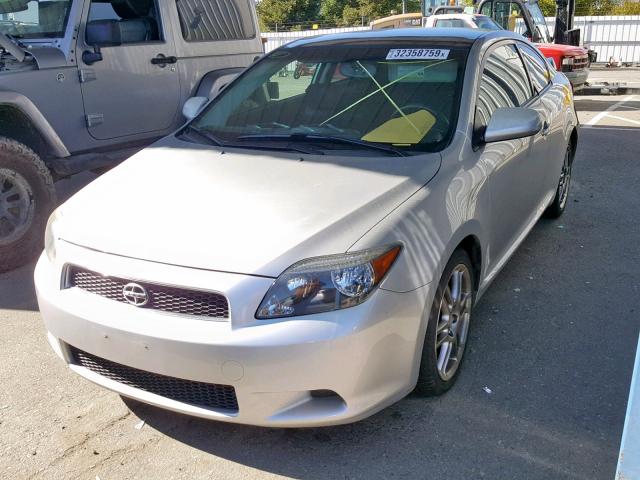 JTKDE167X70152769 - 2007 TOYOTA SCION TC SILVER photo 2