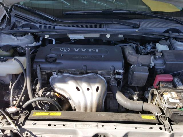 JTKDE167X70152769 - 2007 TOYOTA SCION TC SILVER photo 7