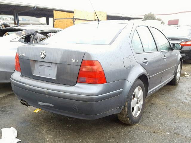 3VWSE69M13M062105 - 2003 VOLKSWAGEN JETTA GLS GRAY photo 4