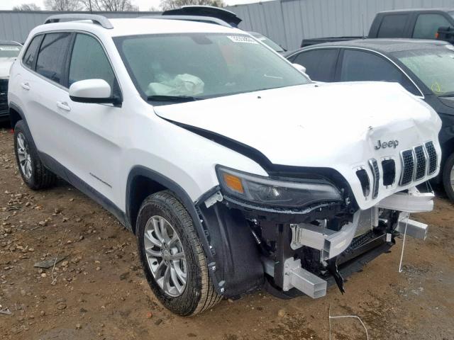 1C4PJMLB5KD354611 - 2019 JEEP CHEROKEE L WHITE photo 1