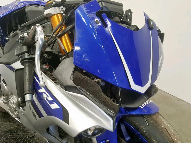 JYARN39Y1GA001144 - 2016 YAMAHA YZFR1 C BLUE photo 9