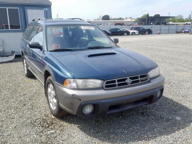 4S3BG6853X7659523 - 1999 SUBARU LEGACY OUT GREEN photo 1