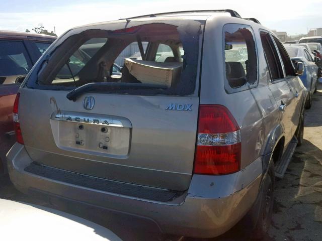 2HNYD18861H540466 - 2001 ACURA MDX TOURIN GOLD photo 4