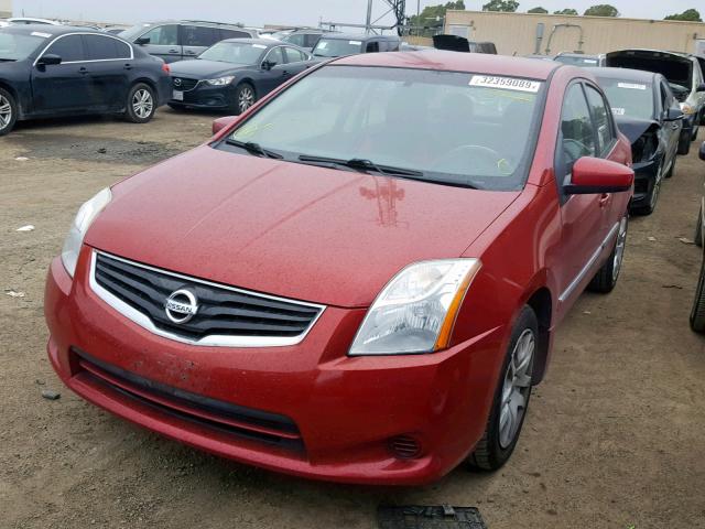 3N1AB6APXCL762758 - 2012 NISSAN SENTRA 2.0 RED photo 2