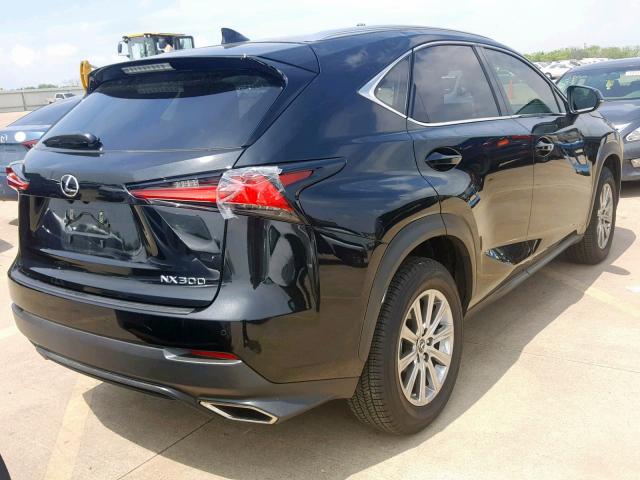 JTJYARBZ9K2133909 - 2019 LEXUS NX 300 BLACK photo 4