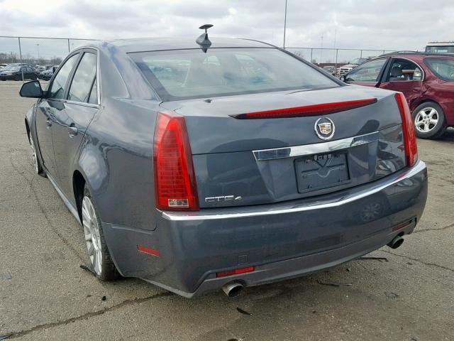 1G6DG5EG0A0116545 - 2010 CADILLAC CTS LUXURY SILVER photo 3