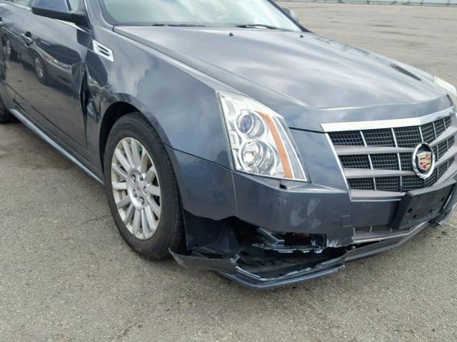 1G6DG5EG0A0116545 - 2010 CADILLAC CTS LUXURY SILVER photo 9