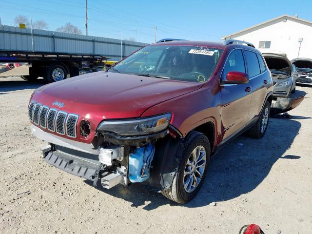 1C4PJMLX7KD271726 - 2019 JEEP CHEROKEE LATITUDE PLUS  photo 2