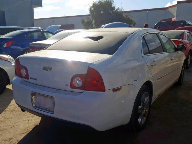 1G1ZH57B09F227051 - 2009 CHEVROLET MALIBU 1LT 白色 照片 4