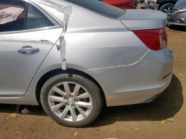 1G11H5SA9DF251935 - 2013 CHEVROLET MALIBU LTZ 银色 照片 9