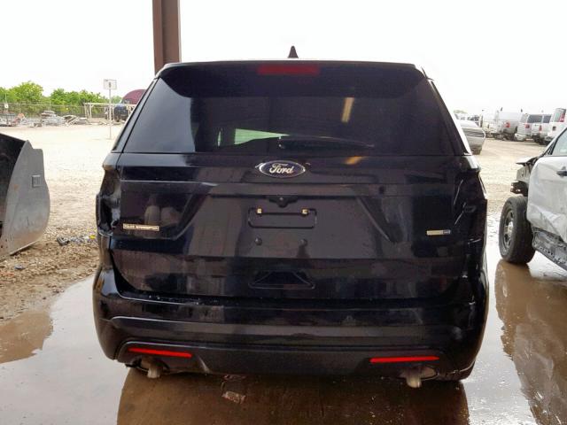 1FM5K8ARXGGC14888 - 2016 FORD EXPLORER P TWO TONE photo 9