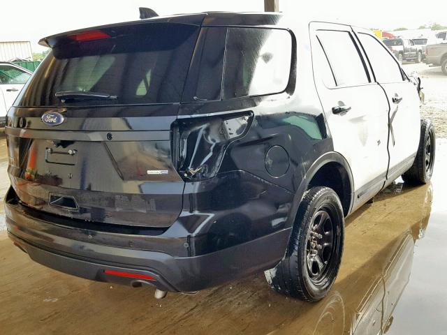 1FM5K8AR6GGB36108 - 2016 FORD EXPLORER P BLACK photo 4