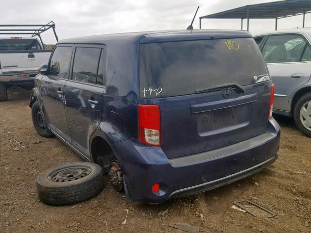 JTLZE4FE1DJ042555 - 2013 TOYOTA SCION XB 蓝色 照片 3
