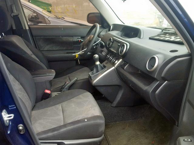 JTLZE4FE1DJ042555 - 2013 TOYOTA SCION XB 蓝色 照片 5