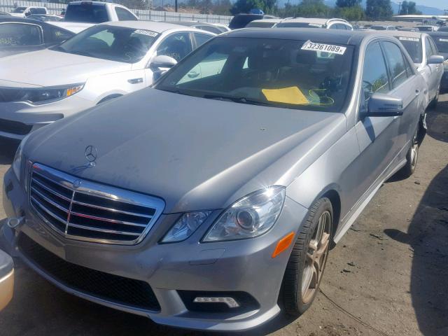 WDDHF5GBXBA440932 - 2011 MERCEDES-BENZ E 350 GRAY photo 2