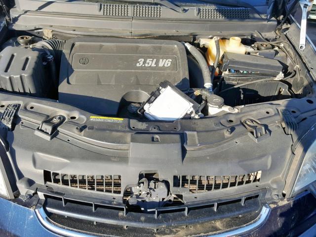 3GSDL43N78S693438 - 2008 SATURN VUE XE BLUE photo 7