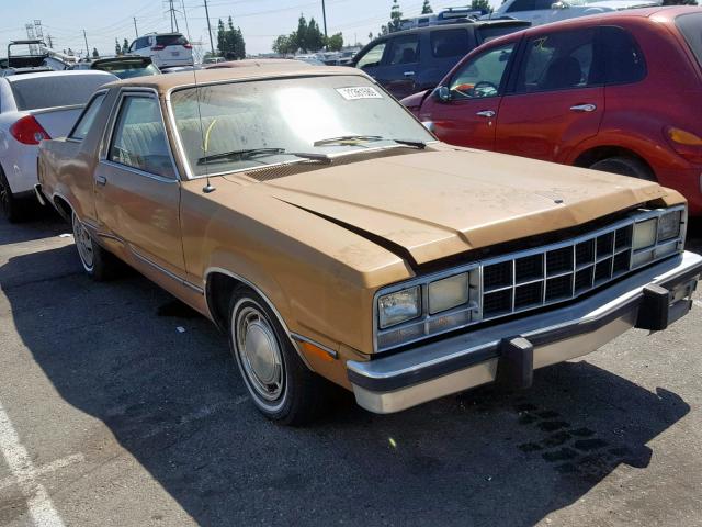 8K93T196896 - 1978 FORD FAIRMONT BROWN photo 1