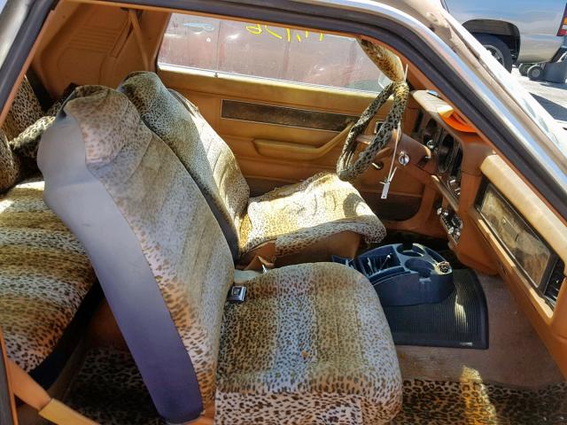 8K93T196896 - 1978 FORD FAIRMONT BROWN photo 5