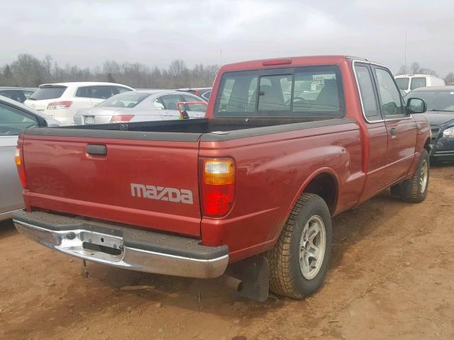 4F4YR16D43TM15924 - 2003 MAZDA B2300 CAB RED photo 4