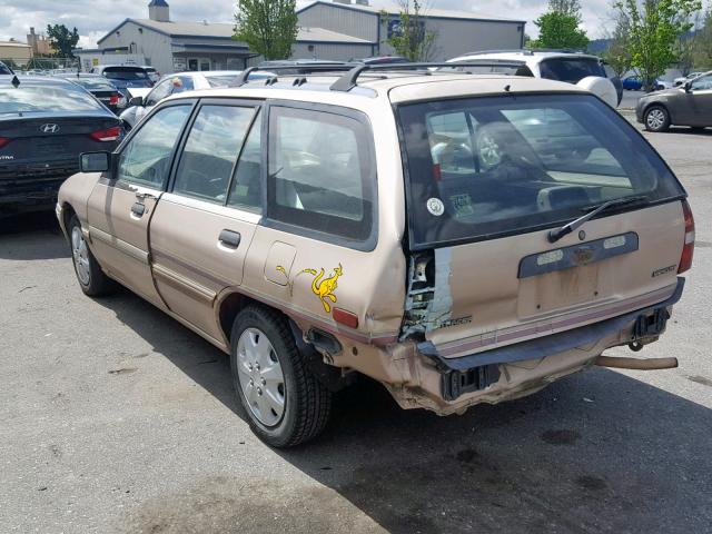 3MAPM15J2PR633703 - 1993 MERCURY TRACER BROWN photo 3