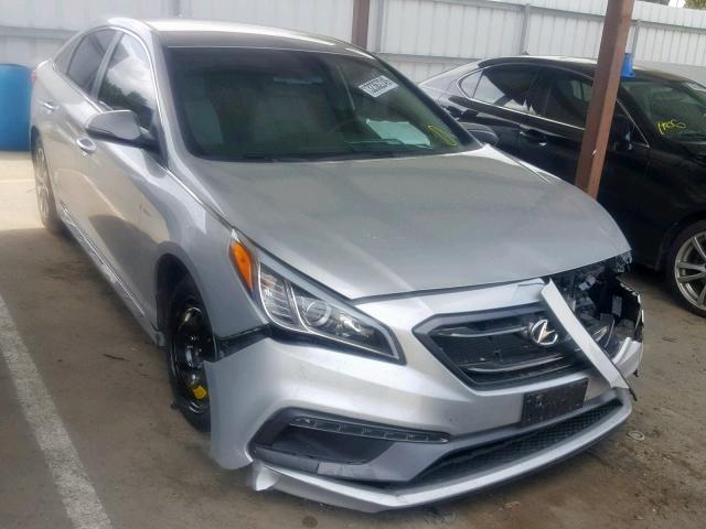 5NPE34AFXGH324836 - 2016 HYUNDAI SONATA SPO GRAY photo 1