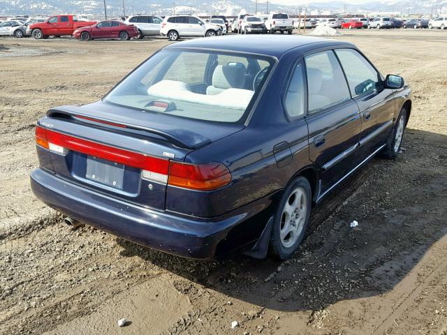 4S3BD6553S7222000 - 1995 SUBARU LEGACY LS BLUE photo 4