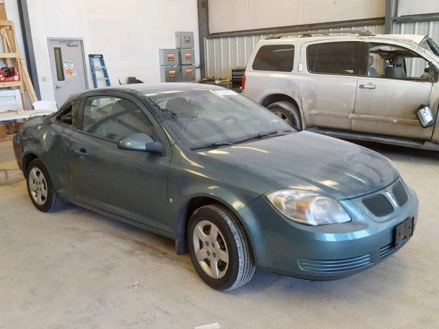 1G2AS18H697285391 - 2009 PONTIAC G5 GREEN photo 1