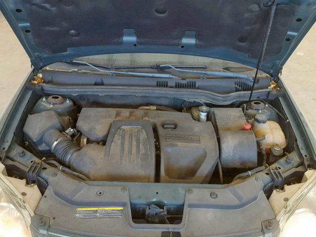 1G2AS18H697285391 - 2009 PONTIAC G5 GREEN photo 7