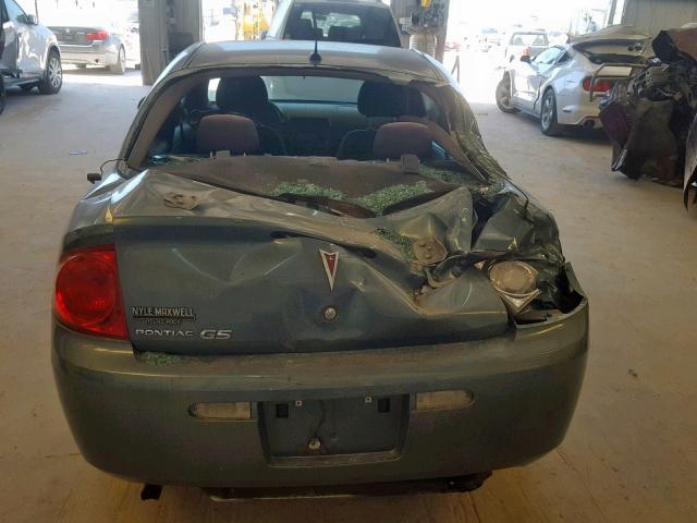 1G2AS18H697285391 - 2009 PONTIAC G5 GREEN photo 9