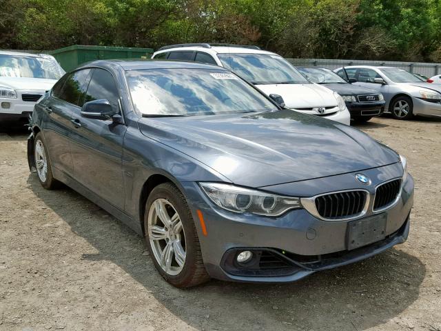 WBA4A7C59FD415315 - 2015 BMW 428 XI GRAY photo 1