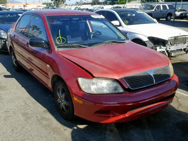 JA3AJ26E23U071356 - 2003 MITSUBISHI LANCER ES RED photo 1