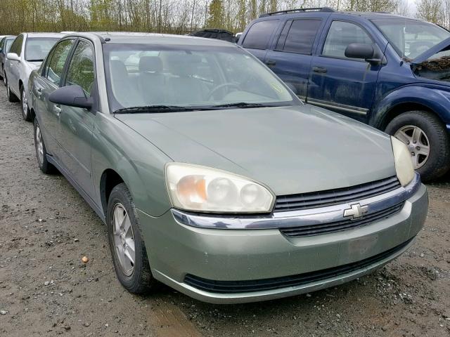 1G1ZT54815F180968 - 2005 CHEVROLET MALIBU LS GREEN photo 1
