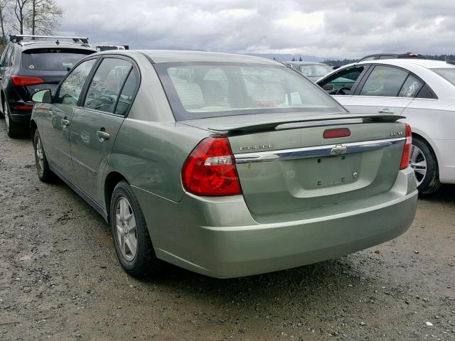1G1ZT54815F180968 - 2005 CHEVROLET MALIBU LS GREEN photo 3