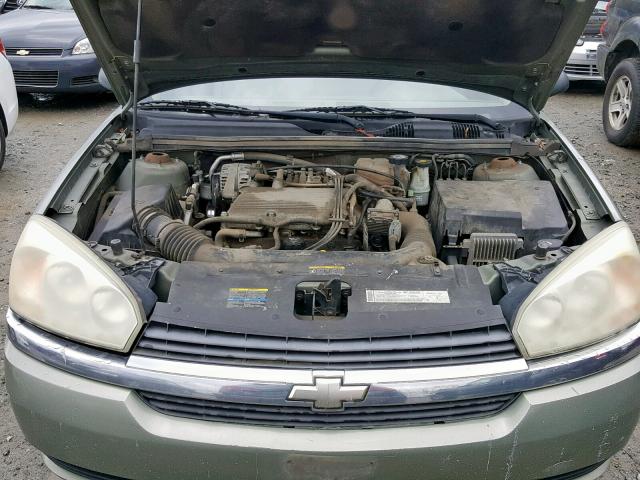 1G1ZT54815F180968 - 2005 CHEVROLET MALIBU LS GREEN photo 7