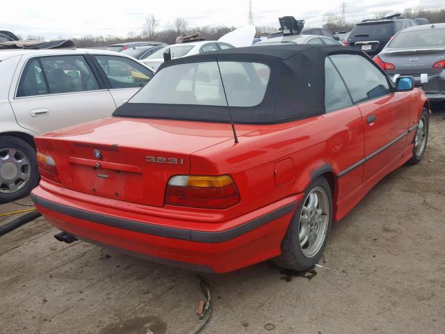 WBABJ8321WEM21901 - 1998 BMW 323 IC AUT RED photo 4