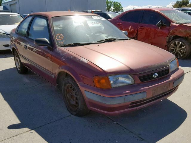 JT2EL56D8S0015362 - 1995 TOYOTA TERCEL DX RED photo 1