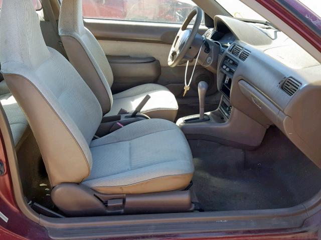 JT2EL56D8S0015362 - 1995 TOYOTA TERCEL DX RED photo 5