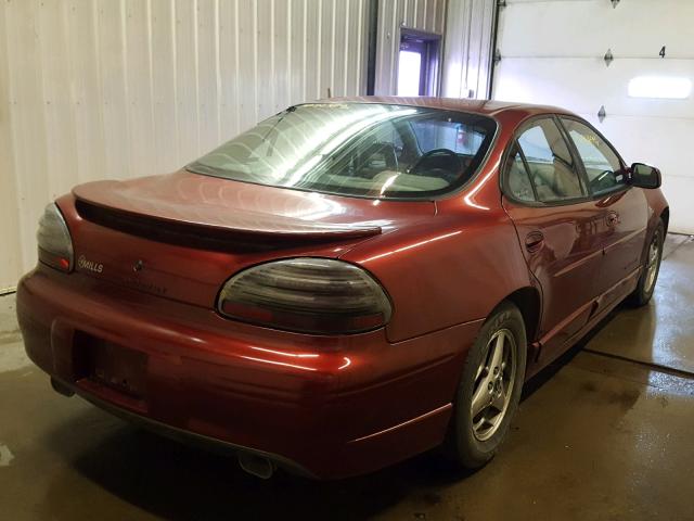 1G2WP52K72F171883 - 2002 PONTIAC GRAND PRIX MAROON photo 4