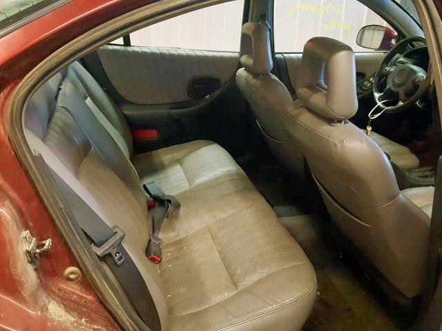 1G2WP52K72F171883 - 2002 PONTIAC GRAND PRIX MAROON photo 6